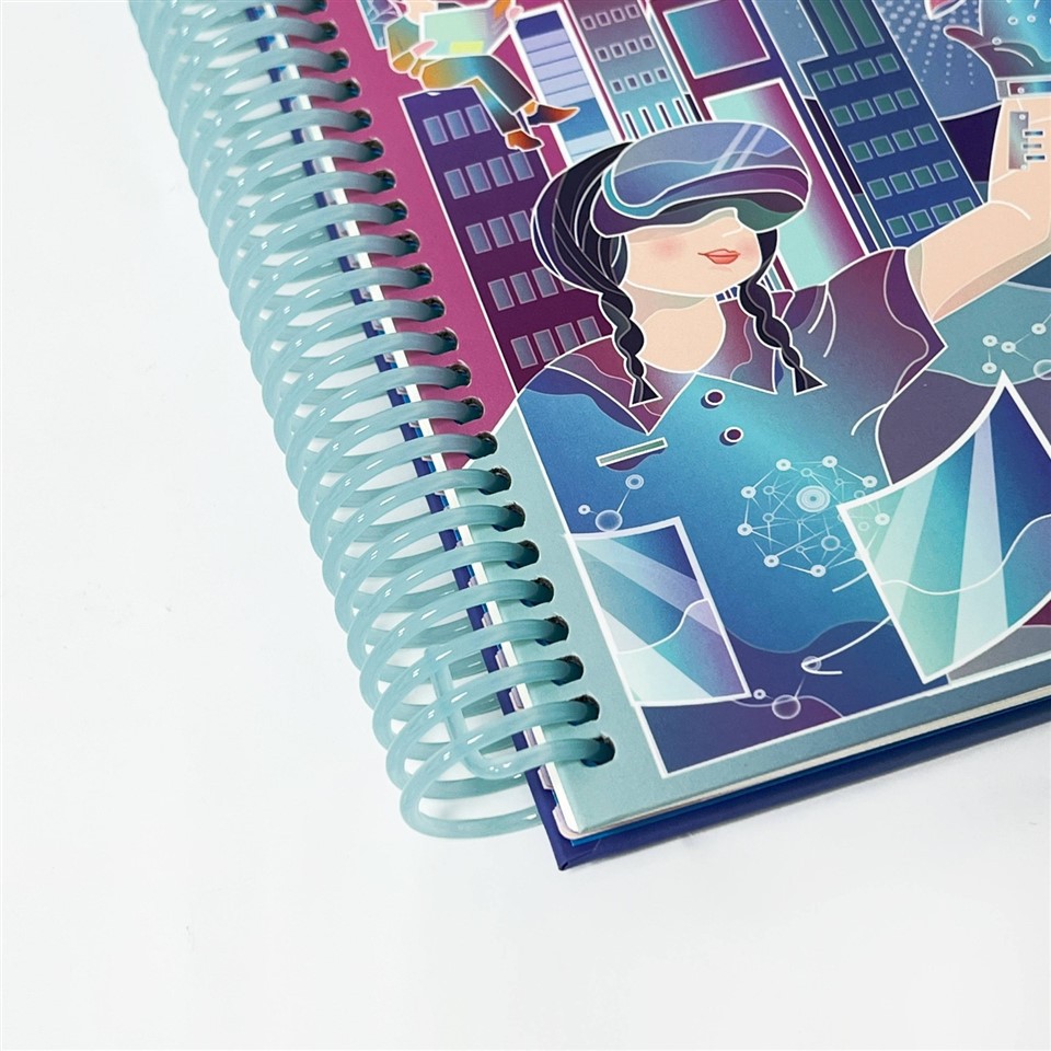 A5 spiral notebook